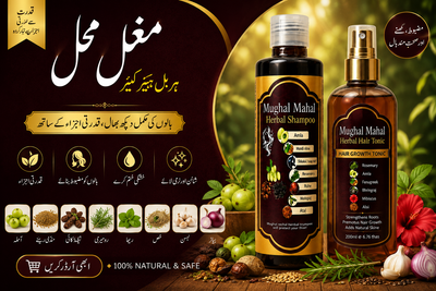 Herbal Shampoo & Herbal Tonic